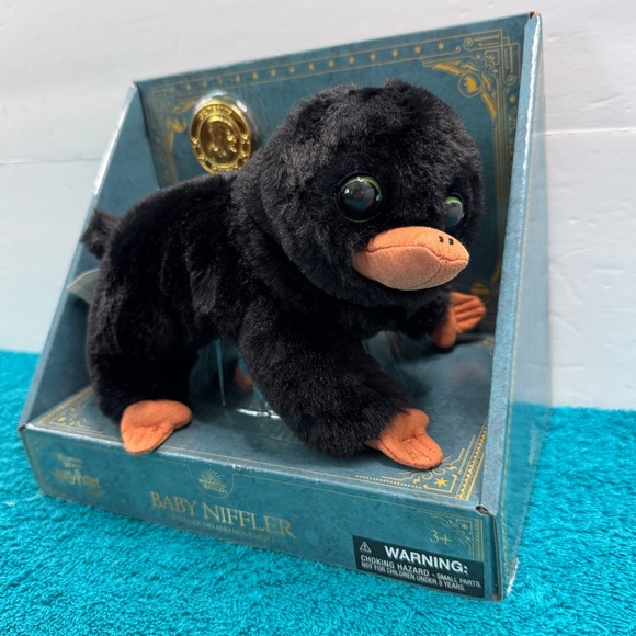 Universal Studios Other - Universal Studios Harry Potter Baby Niffler Interactive Plush Sound Movement New